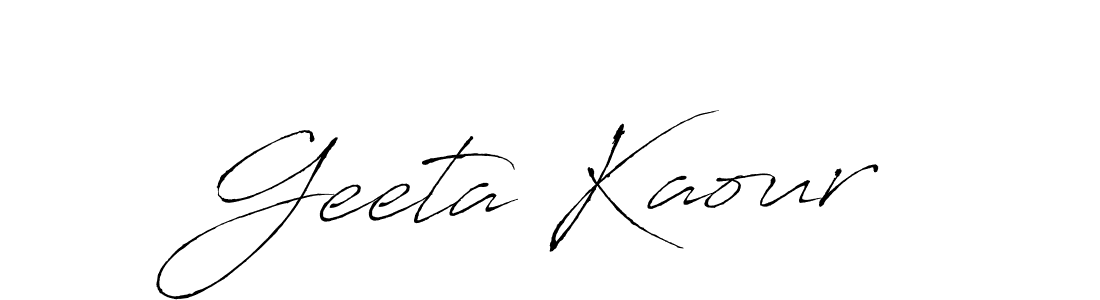 Also You can easily find your signature by using the search form. We will create Geeta Kaour name handwritten signature images for you free of cost using Antro_Vectra sign style. Geeta Kaour signature style 6 images and pictures png