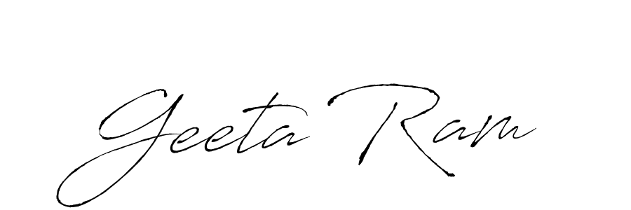 Also You can easily find your signature by using the search form. We will create Geeta Ram name handwritten signature images for you free of cost using Antro_Vectra sign style. Geeta Ram signature style 6 images and pictures png