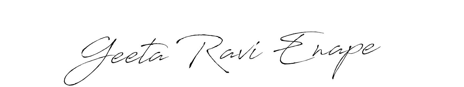 Here are the top 10 professional signature styles for the name Geeta Ravi Enape. These are the best autograph styles you can use for your name. Geeta Ravi Enape signature style 6 images and pictures png