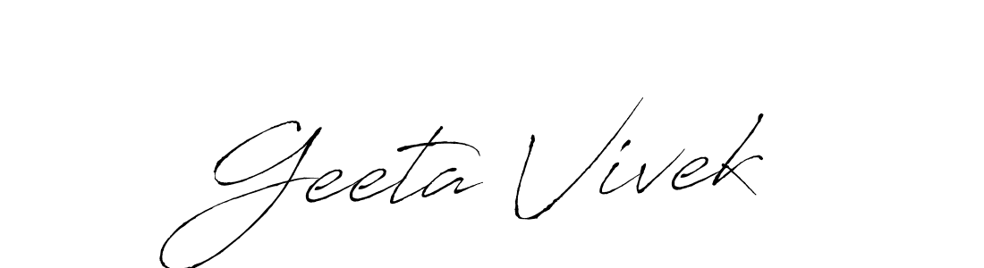 Best and Professional Signature Style for Geeta Vivek. Antro_Vectra Best Signature Style Collection. Geeta Vivek signature style 6 images and pictures png