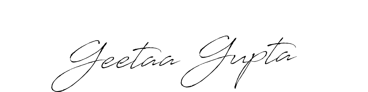 Make a short Geetaa Gupta signature style. Manage your documents anywhere anytime using Antro_Vectra. Create and add eSignatures, submit forms, share and send files easily. Geetaa Gupta signature style 6 images and pictures png