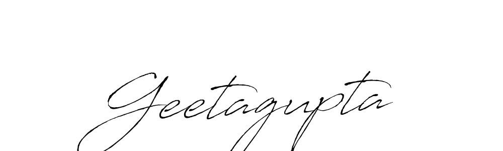 Use a signature maker to create a handwritten signature online. With this signature software, you can design (Antro_Vectra) your own signature for name Geetagupta. Geetagupta signature style 6 images and pictures png