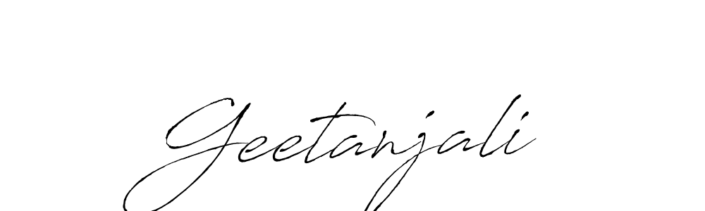 How to make Geetanjali name signature. Use Antro_Vectra style for creating short signs online. This is the latest handwritten sign. Geetanjali signature style 6 images and pictures png