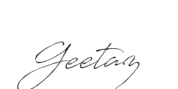 Similarly Antro_Vectra is the best handwritten signature design. Signature creator online .You can use it as an online autograph creator for name Geetaz. Geetaz signature style 6 images and pictures png
