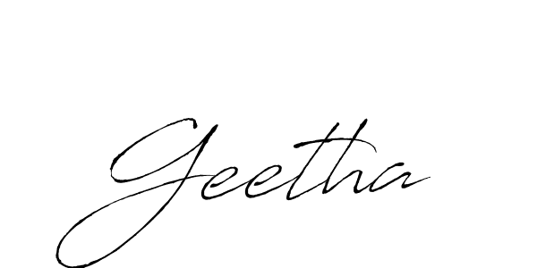 Antro_Vectra is a professional signature style that is perfect for those who want to add a touch of class to their signature. It is also a great choice for those who want to make their signature more unique. Get Geetha name to fancy signature for free. Geetha signature style 6 images and pictures png