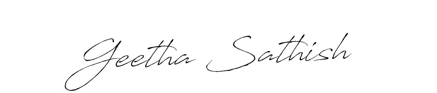 This is the best signature style for the Geetha Sathish name. Also you like these signature font (Antro_Vectra). Mix name signature. Geetha Sathish signature style 6 images and pictures png
