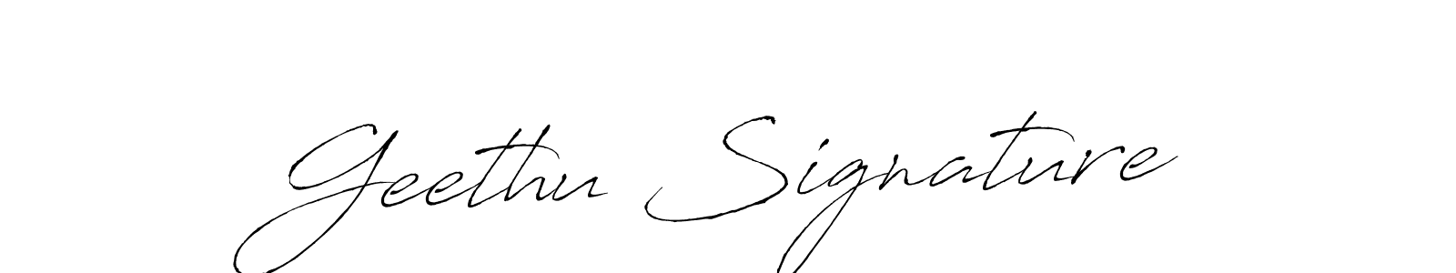 Make a short Geethu Signature signature style. Manage your documents anywhere anytime using Antro_Vectra. Create and add eSignatures, submit forms, share and send files easily. Geethu Signature signature style 6 images and pictures png