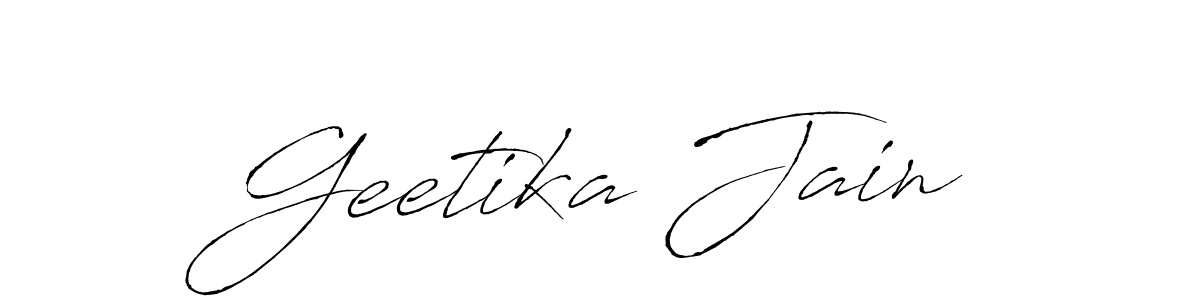 Make a beautiful signature design for name Geetika Jain. Use this online signature maker to create a handwritten signature for free. Geetika Jain signature style 6 images and pictures png