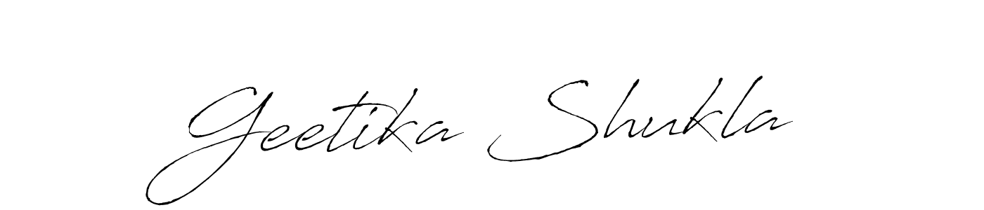 Also we have Geetika Shukla name is the best signature style. Create professional handwritten signature collection using Antro_Vectra autograph style. Geetika Shukla signature style 6 images and pictures png