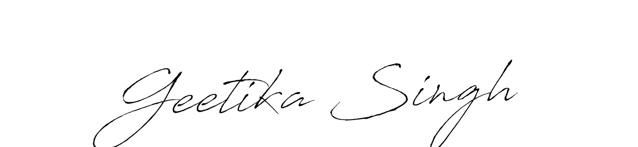 You should practise on your own different ways (Antro_Vectra) to write your name (Geetika Singh) in signature. don't let someone else do it for you. Geetika Singh signature style 6 images and pictures png