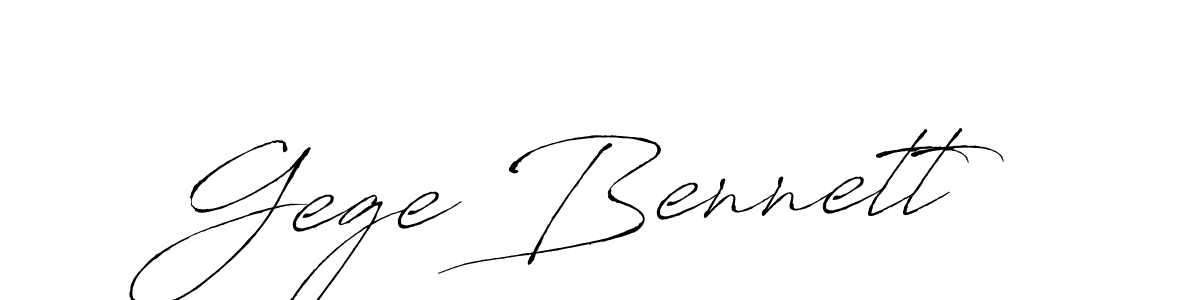 Make a short Gege Bennett signature style. Manage your documents anywhere anytime using Antro_Vectra. Create and add eSignatures, submit forms, share and send files easily. Gege Bennett signature style 6 images and pictures png