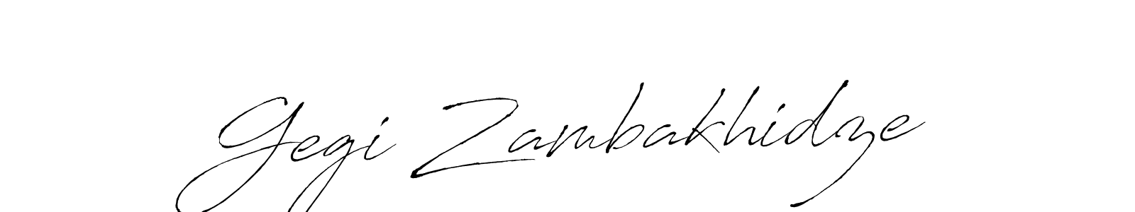Make a beautiful signature design for name Gegi Zambakhidze. Use this online signature maker to create a handwritten signature for free. Gegi Zambakhidze signature style 6 images and pictures png