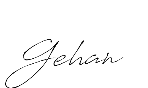 Make a beautiful signature design for name Gehan. Use this online signature maker to create a handwritten signature for free. Gehan signature style 6 images and pictures png