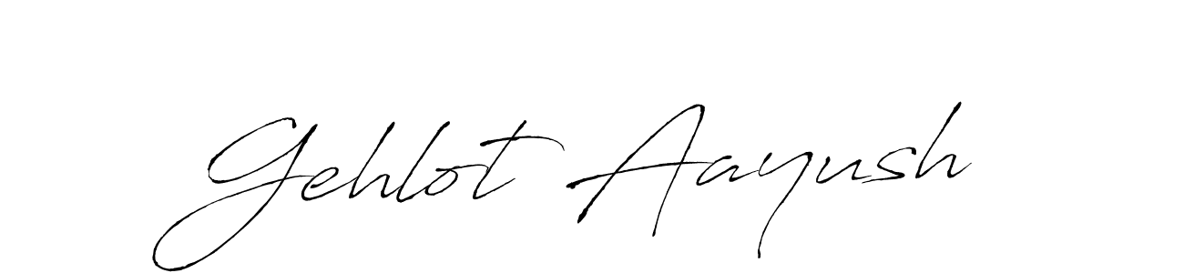 Gehlot Aayush stylish signature style. Best Handwritten Sign (Antro_Vectra) for my name. Handwritten Signature Collection Ideas for my name Gehlot Aayush. Gehlot Aayush signature style 6 images and pictures png