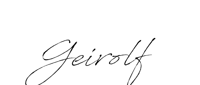 How to make Geirolf name signature. Use Antro_Vectra style for creating short signs online. This is the latest handwritten sign. Geirolf signature style 6 images and pictures png