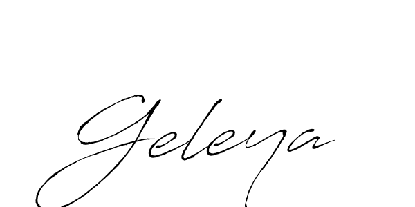 The best way (Antro_Vectra) to make a short signature is to pick only two or three words in your name. The name Geleya include a total of six letters. For converting this name. Geleya signature style 6 images and pictures png
