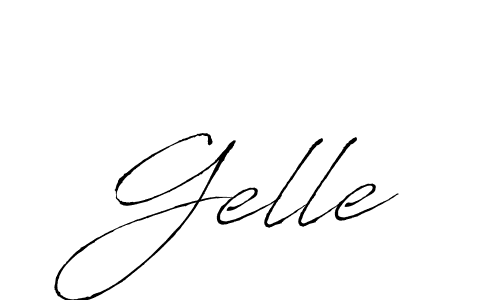 Antro_Vectra is a professional signature style that is perfect for those who want to add a touch of class to their signature. It is also a great choice for those who want to make their signature more unique. Get Gelle name to fancy signature for free. Gelle signature style 6 images and pictures png