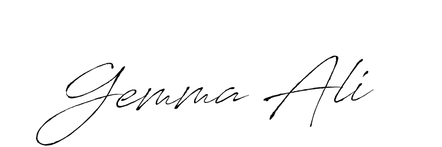 The best way (Antro_Vectra) to make a short signature is to pick only two or three words in your name. The name Gemma Ali include a total of six letters. For converting this name. Gemma Ali signature style 6 images and pictures png