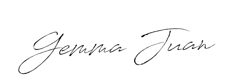 Antro_Vectra is a professional signature style that is perfect for those who want to add a touch of class to their signature. It is also a great choice for those who want to make their signature more unique. Get Gemma Juan name to fancy signature for free. Gemma Juan signature style 6 images and pictures png