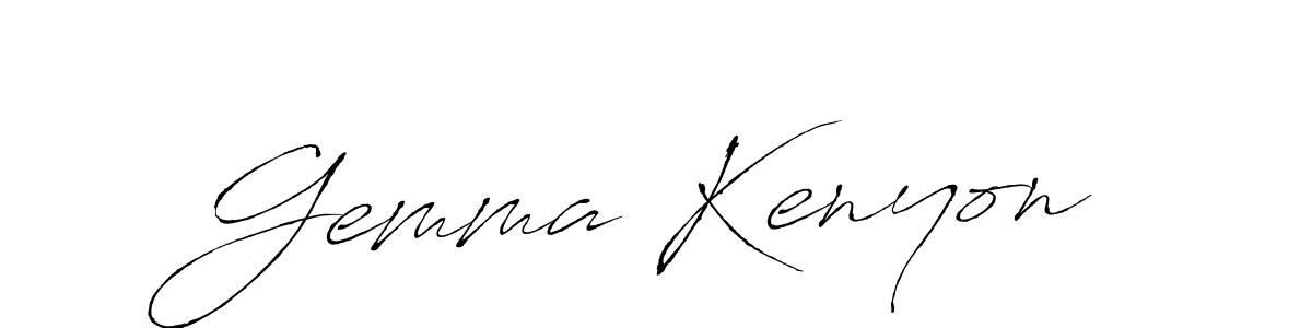 Similarly Antro_Vectra is the best handwritten signature design. Signature creator online .You can use it as an online autograph creator for name Gemma Kenyon. Gemma Kenyon signature style 6 images and pictures png