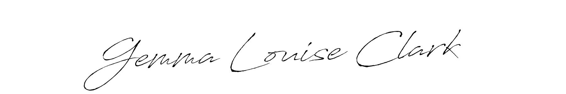 The best way (Antro_Vectra) to make a short signature is to pick only two or three words in your name. The name Gemma Louise Clark include a total of six letters. For converting this name. Gemma Louise Clark signature style 6 images and pictures png