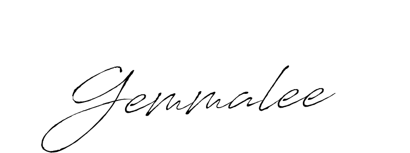 Antro_Vectra is a professional signature style that is perfect for those who want to add a touch of class to their signature. It is also a great choice for those who want to make their signature more unique. Get Gemmalee name to fancy signature for free. Gemmalee signature style 6 images and pictures png