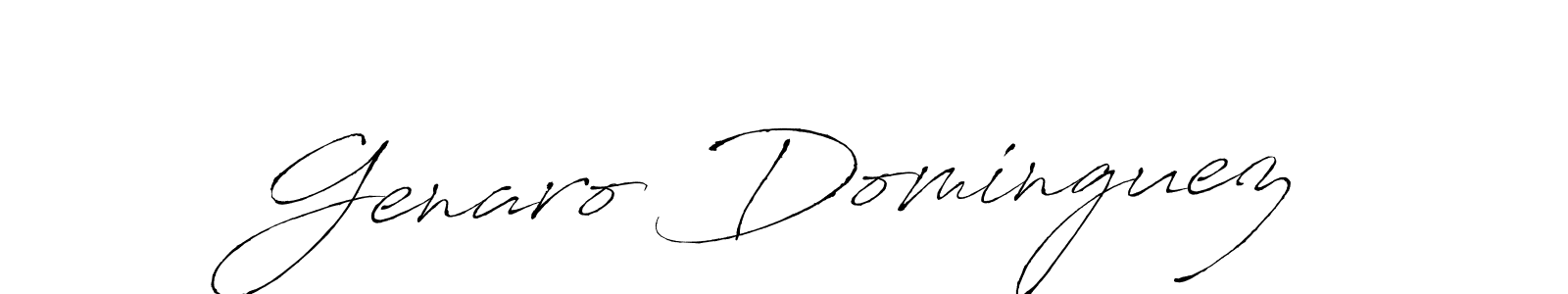 You should practise on your own different ways (Antro_Vectra) to write your name (Genaro Dominguez) in signature. don't let someone else do it for you. Genaro Dominguez signature style 6 images and pictures png