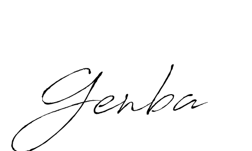 Here are the top 10 professional signature styles for the name Genba. These are the best autograph styles you can use for your name. Genba signature style 6 images and pictures png
