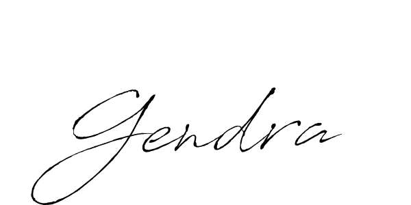 How to make Gendra signature? Antro_Vectra is a professional autograph style. Create handwritten signature for Gendra name. Gendra signature style 6 images and pictures png