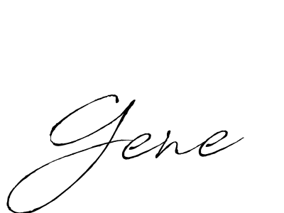 You should practise on your own different ways (Antro_Vectra) to write your name (Gene) in signature. don't let someone else do it for you. Gene signature style 6 images and pictures png