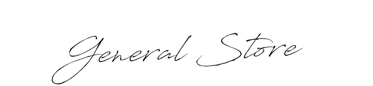 Similarly Antro_Vectra is the best handwritten signature design. Signature creator online .You can use it as an online autograph creator for name General Store. General Store signature style 6 images and pictures png