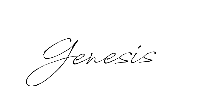 Antro_Vectra is a professional signature style that is perfect for those who want to add a touch of class to their signature. It is also a great choice for those who want to make their signature more unique. Get Genesis name to fancy signature for free. Genesis signature style 6 images and pictures png