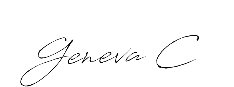 Also we have Geneva C name is the best signature style. Create professional handwritten signature collection using Antro_Vectra autograph style. Geneva C signature style 6 images and pictures png