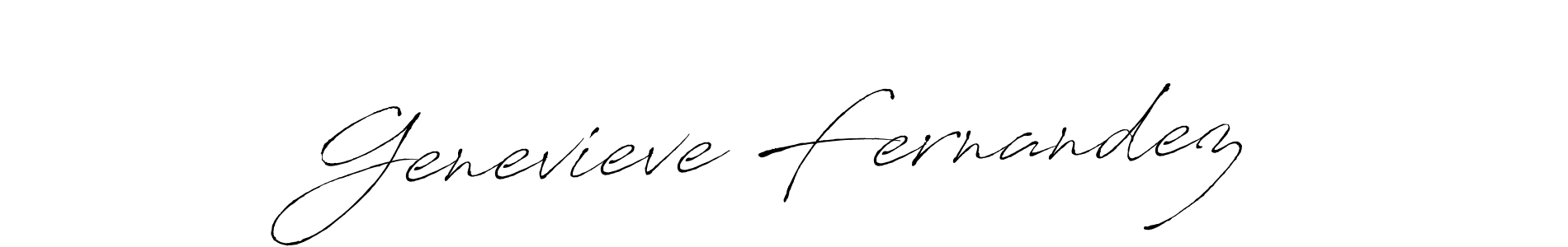 Design your own signature with our free online signature maker. With this signature software, you can create a handwritten (Antro_Vectra) signature for name Genevieve Fernandez. Genevieve Fernandez signature style 6 images and pictures png