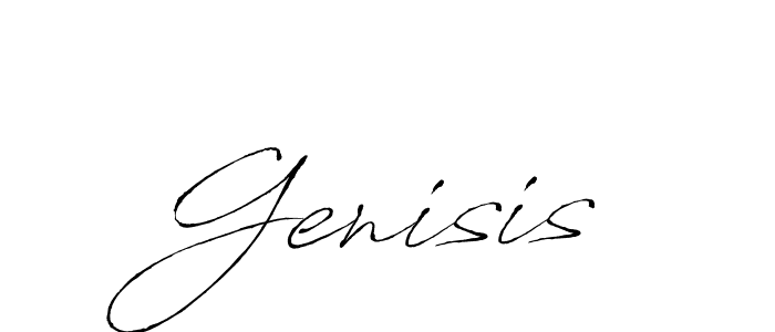 How to Draw Genisis signature style? Antro_Vectra is a latest design signature styles for name Genisis. Genisis signature style 6 images and pictures png