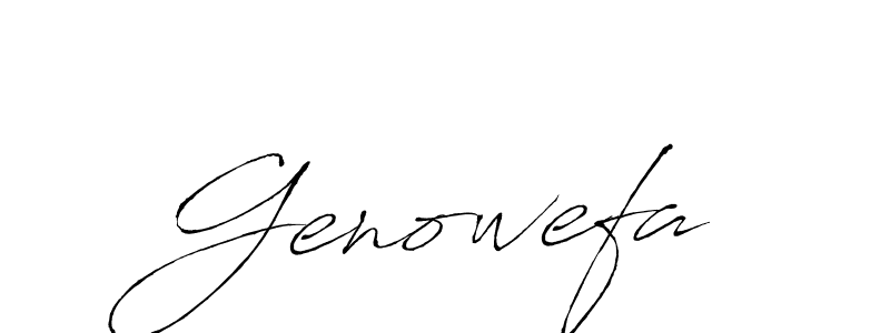 if you are searching for the best signature style for your name Genowefa. so please give up your signature search. here we have designed multiple signature styles  using Antro_Vectra. Genowefa signature style 6 images and pictures png