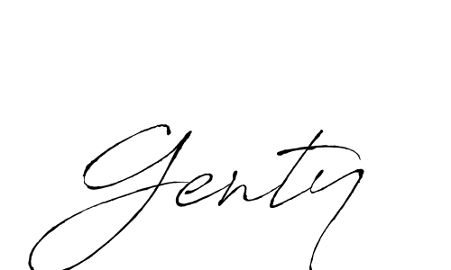 See photos of Genty official signature by Spectra . Check more albums & portfolios. Read reviews & check more about Antro_Vectra font. Genty signature style 6 images and pictures png