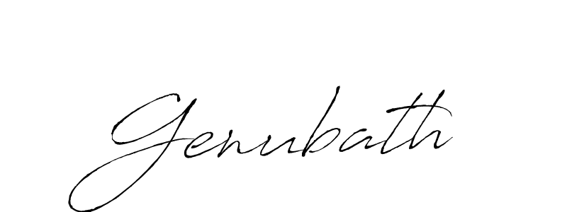 if you are searching for the best signature style for your name Genubath. so please give up your signature search. here we have designed multiple signature styles  using Antro_Vectra. Genubath signature style 6 images and pictures png