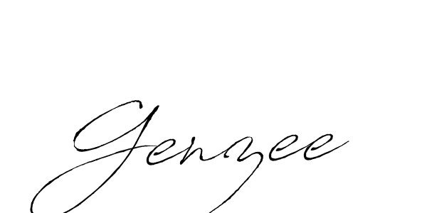 It looks lik you need a new signature style for name Genzee. Design unique handwritten (Antro_Vectra) signature with our free signature maker in just a few clicks. Genzee signature style 6 images and pictures png