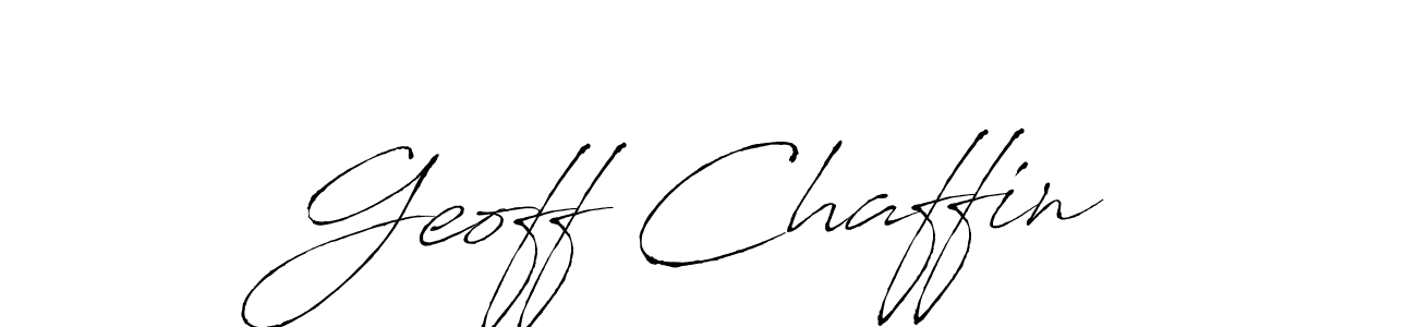 Design your own signature with our free online signature maker. With this signature software, you can create a handwritten (Antro_Vectra) signature for name Geoff Chaffin. Geoff Chaffin signature style 6 images and pictures png