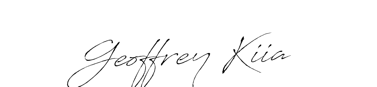 See photos of Geoffrey Kiia official signature by Spectra . Check more albums & portfolios. Read reviews & check more about Antro_Vectra font. Geoffrey Kiia signature style 6 images and pictures png