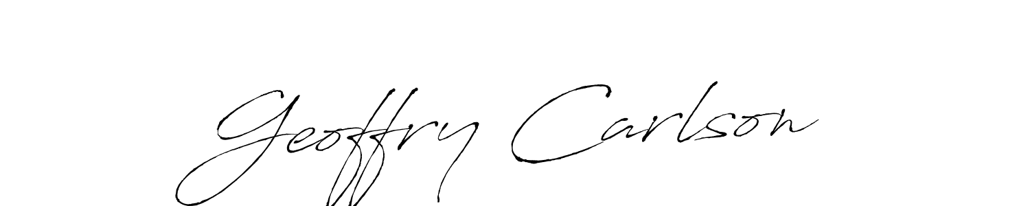 Antro_Vectra is a professional signature style that is perfect for those who want to add a touch of class to their signature. It is also a great choice for those who want to make their signature more unique. Get Geoffry Carlson name to fancy signature for free. Geoffry Carlson signature style 6 images and pictures png