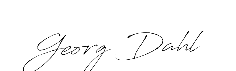 Use a signature maker to create a handwritten signature online. With this signature software, you can design (Antro_Vectra) your own signature for name Georg Dahl. Georg Dahl signature style 6 images and pictures png