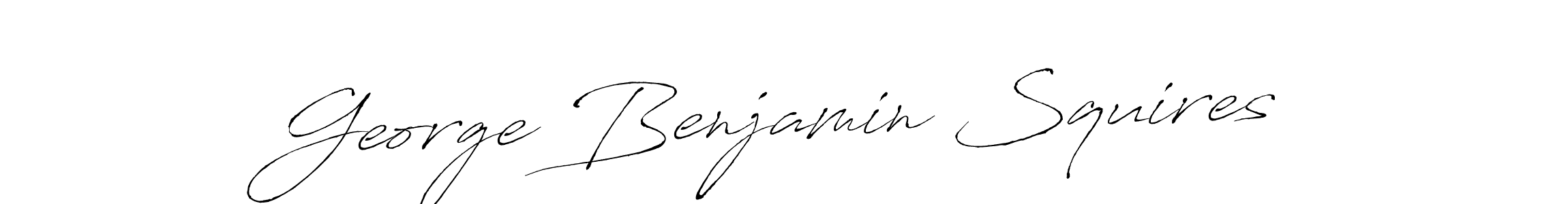 The best way (Antro_Vectra) to make a short signature is to pick only two or three words in your name. The name George Benjamin Squires include a total of six letters. For converting this name. George Benjamin Squires signature style 6 images and pictures png