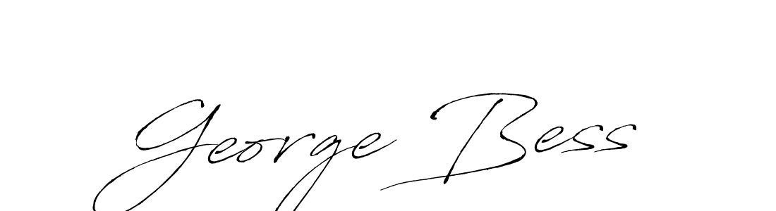 Create a beautiful signature design for name George Bess. With this signature (Antro_Vectra) fonts, you can make a handwritten signature for free. George Bess signature style 6 images and pictures png