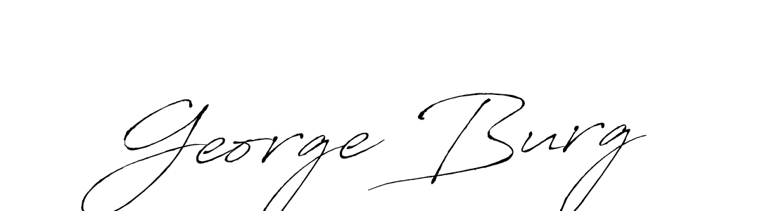 How to Draw George Burg signature style? Antro_Vectra is a latest design signature styles for name George Burg. George Burg signature style 6 images and pictures png