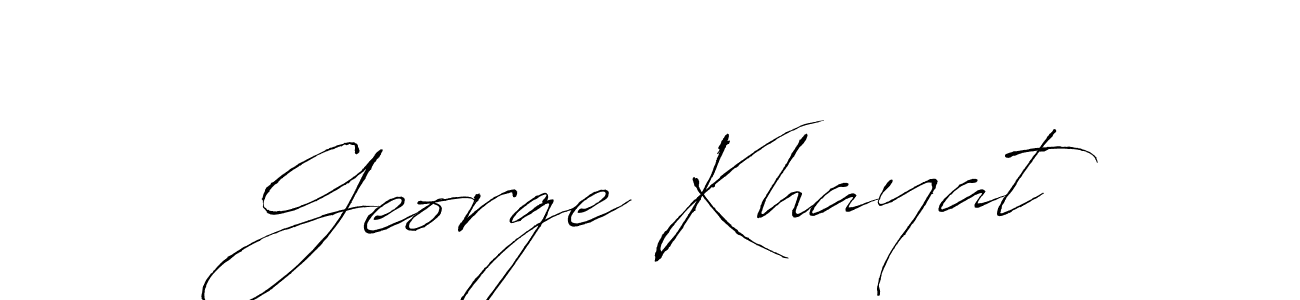 Also You can easily find your signature by using the search form. We will create George Khayat name handwritten signature images for you free of cost using Antro_Vectra sign style. George Khayat signature style 6 images and pictures png
