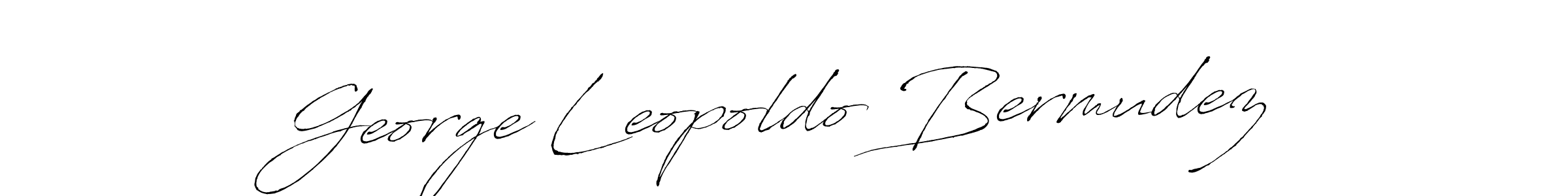 if you are searching for the best signature style for your name George Leopoldo Bermudez. so please give up your signature search. here we have designed multiple signature styles  using Antro_Vectra. George Leopoldo Bermudez signature style 6 images and pictures png