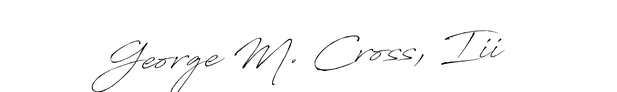 How to Draw George M. Cross, Iii signature style? Antro_Vectra is a latest design signature styles for name George M. Cross, Iii. George M. Cross, Iii signature style 6 images and pictures png