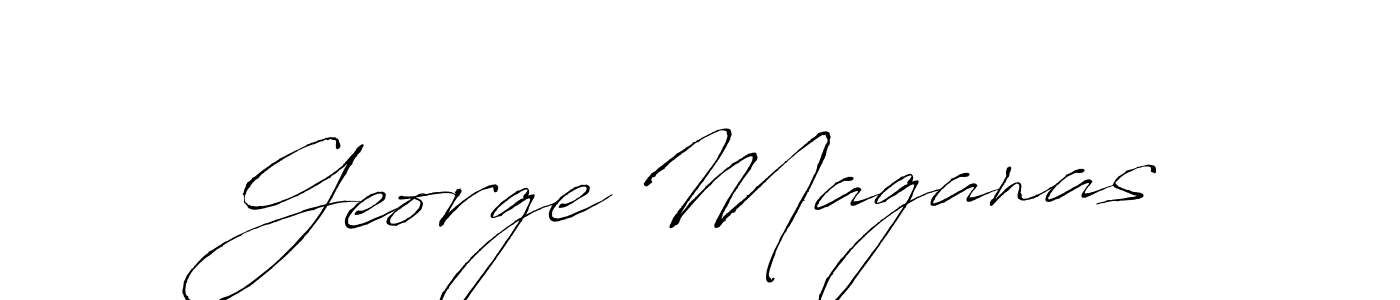 Make a beautiful signature design for name George Maganas. Use this online signature maker to create a handwritten signature for free. George Maganas signature style 6 images and pictures png